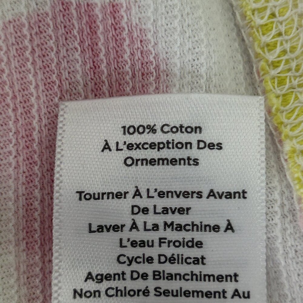 T By Talbots Colorful Variegated Stripe 3/4 Sleev… - image 5